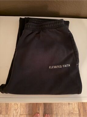 Men's Black Jogger Pants